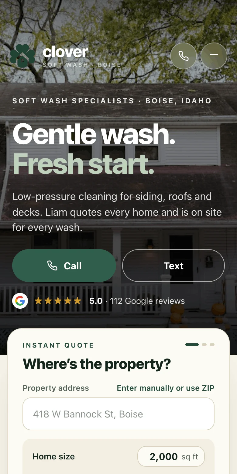 Classic theme, Clover Soft Wash